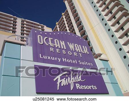 Daytona Beach, FL, Florida, Daytona Beach Shores, Atlantic Ocean, Fairfield Resorts at Ocean Walk, Ocean Walk Resorts, Luxury Hotel Suites View Large Photo Image Stock Photography - Daytona Beach, FL, Florida, Daytona Beach Shores, Atlantic Ocean, Fairfield Resorts at Ocean Walk, Ocean Walk Resorts, Luxury Hotel Suites. Fotosearch