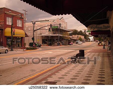 Deland, FL, Florida, downtown, Woodland Boulevard View Large Photo Image Stock Image - Deland, FL, Florida, downtown, Woodland Boulevard. Fotosearch