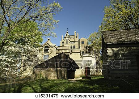 Stock Photo -  Doylestown, PA, Pennsylvania, Bucks County, Mercer Museum. Fotosearch