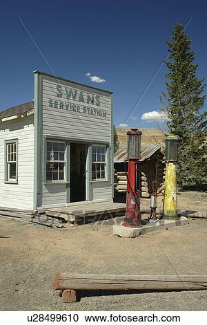 Dubois, WY, Wyoming, Swans Service Station View Large Photo Image Stock Image - Dubois, WY, Wyoming, Swans Service Station. Fotosearch