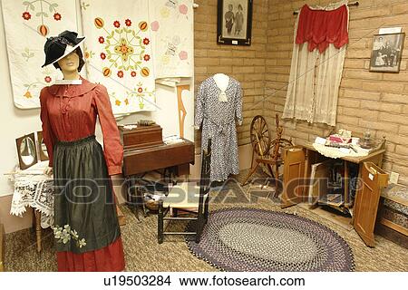 Picture -  Encampment, WY, Wyoming, Grand Encampment Museum, Pioneer Village, Copper Mine. Fotosearch