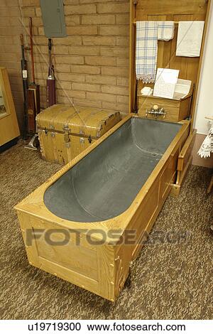 Encampment, WY, Wyoming, Grand Encampment Museum, Pioneer Village, Copper Mine, antique bathtub View Large Photo Image Stock Image - Encampment, WY, Wyoming, Grand Encampment Museum, Pioneer Village, Copper Mine, antique bathtub. Fotosearch