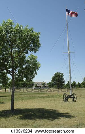 Fort Laramie, WY, Wyoming, Fort Laramie National Historic Site View Large Photo Image Picture - Fort Laramie, WY, Wyoming, Fort Laramie National Historic Site. Fotosearch