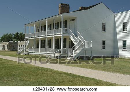 Fort Laramie, WY, Wyoming, Fort Laramie National Historic Site, Old Bedlam View Large Photo Image Stock Photo - Fort Laramie, WY, Wyoming, Fort Laramie National Historic Site, Old Bedlam. Fotosearch