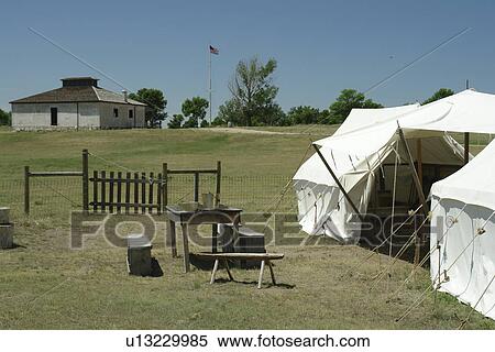 Fort Laramie, WY, Wyoming, Fort Laramie National Historic Site, encampment View Large Photo Image Stock Photography - Fort Laramie, WY, Wyoming, Fort Laramie National Historic Site, encampment. Fotosearch