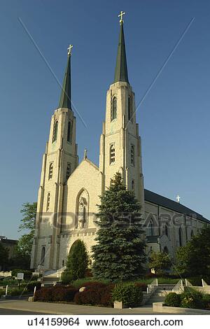 Picture -  Fort Wayne, IN, Indiana, McDougal Memorial Chapel. Fotosearch