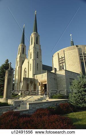 Stock Photograph -  Fort Wayne, IN, Indiana, McDougal Memorial Chapel. Fotosearch