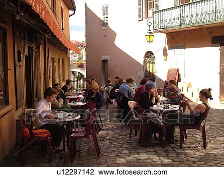France, Annecy, Haute-Savoie, Rhone-Alpes, Europe, village, restaurants, outdoor cafT, old quarter View Large Photo Image Stock Image - France, Annecy, Haute-Savoie, Rhone-Alpes, Europe, village, restaurants, outdoor cafT, old quarter. Fotosearch