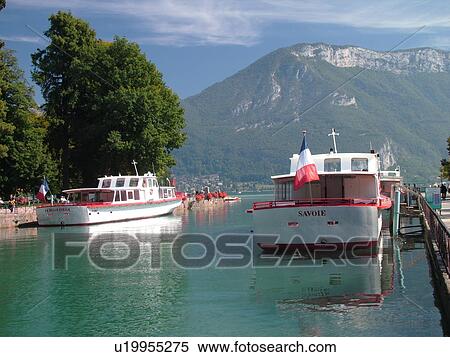 France, Annecy, Haute-Savoie, Rhone-Alpes, Europe, Lake Annecy, Lac d' Annecy, excursion boats, Lakeside park, mountains View Large Photo Image Stock Photography - France, Annecy, Haute-Savoie, Rhone-Alpes, Europe, Lake Annecy, Lac d' Annecy, excursion boats, Lakeside park, mountains. Fotosearch