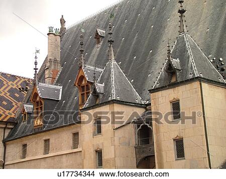 France, Beaune, Burgundy, Cote de Beaune, Cote d'Or, Europe, Burgundy Wine Region, downtown, Hotel-Dieu View Large Photo Image Picture - France, Beaune, Burgundy, Cote de Beaune, Cote d'Or, Europe, Burgundy Wine Region, downtown, Hotel-Dieu. Fotosearch