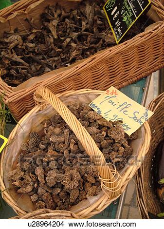 Picture -  France, Beaune, Burgundy, Cote de Beaune, Cote d'Or, Europe, Burgundy Wine Region, downtown, City Market. Fotosearch
