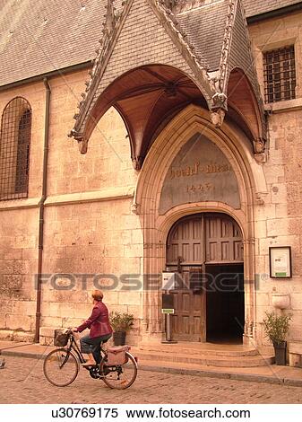 France, Beaune, Burgundy, Cote de Beaune, Cote d'Or, Europe, Burgundy Wine Region, downtown, Hotel-Dieu View Large Photo Image Stock Photography - France, Beaune, Burgundy, Cote de Beaune, Cote d'Or, Europe, Burgundy Wine Region, downtown, Hotel-Dieu. Fotosearch