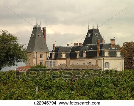 France, Chatillon, Rhone-Alpes, Europe, Beaujolais, winery, Chateau Gleize View Large Photo Image Picture - France, Chatillon, Rhone-Alpes, Europe, Beaujolais, winery, Chateau Gleize. Fotosearch