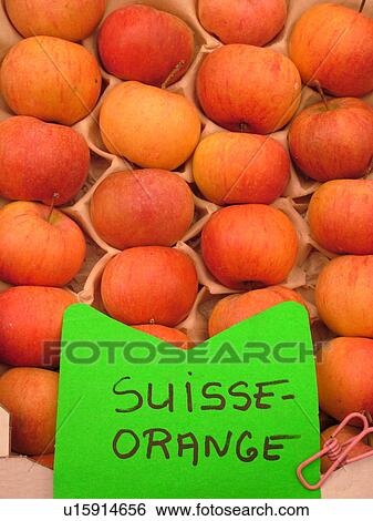 France, Europe, Alsace, Mittelwihr, Haut-Rhin, L'Alsace Wine Region, Route du Vin, farmers market, Suisse Orange apples View Large Photo Image Stock Photograph - France, Europe, Alsace, Mittelwihr, Haut-Rhin, L'Alsace Wine Region, Route du Vin, farmers market, Suisse Orange apples. Fotosearch