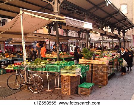 France, Grenoble, Isere, Rhone-Alpes, Europe, downtown, farmers market, produce, food View Large Photo Image Stock Photography - France, Grenoble, Isere, Rhone-Alpes, Europe, downtown, farmers market, produce, food. Fotosearch