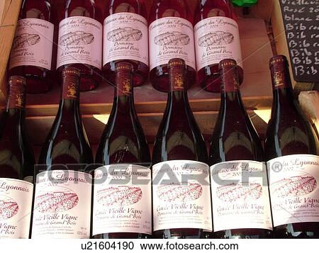 France, Lyon, Rhone-Alpes, Europe, downtown, City Market, Beaujolais Wine for sale View Large Photo Image Stock Image - France, Lyon, Rhone-Alpes, Europe, downtown, City Market, Beaujolais Wine for sale. Fotosearch