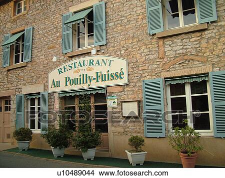 France, Pouilly Fuisse, Soane et Loire, Europe, Beaujolais Region, Pouilly Fuisse Region, restaurant View Large Photo Image Picture - France, Pouilly Fuisse, Soane et Loire, Europe, Beaujolais Region, Pouilly Fuisse Region, restaurant. Fotosearch