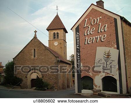 France, Solutre, Soane et Loire, Europe, Beaujolais Region, Pouilly Fuisse Region, village, Pouilly Fuisse wall mural View Large Photo Image Stock Image - France, Solutre, Soane et Loire, Europe, Beaujolais Region, Pouilly Fuisse Region, village, Pouilly Fuisse wall mural. Fotosearch