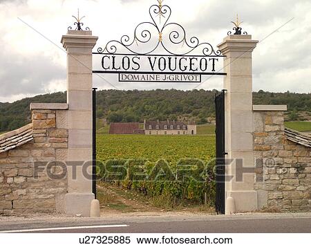 France, Vougeot, Burgundy, Cote de Nuits, Cote d'Or, Europe, Burgundy Wine Region, Chateau du Clos de Vougeot, winery View Large Photo Image Stock Photography - France, Vougeot, Burgundy, Cote de Nuits, Cote d'Or, Europe, Burgundy Wine Region, Chateau du Clos de Vougeot, winery. Fotosearch