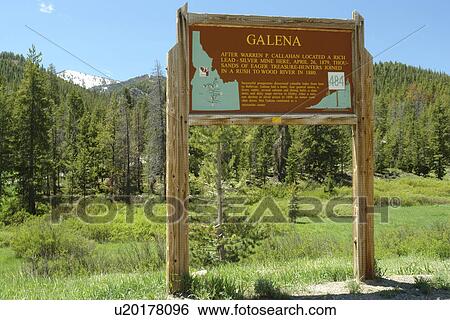 Galena, ID, Idaho, Sawtooth National Recreation Area, Sawtooth National Forest, historical marker, wooden sign View Large Photo Image Stock Photograph - Galena, ID, Idaho, Sawtooth National Recreation Area, Sawtooth National Forest, historical marker, wooden sign. Fotosearch