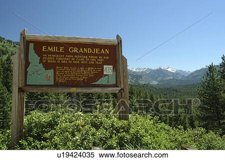 ID, Idaho, Boise National Forest along Rt. 21, Ponderosa Pine Scenic Byway, historical marker View Large Photo Image Stock Photography - ID, Idaho, Boise National Forest along Rt. 21, Ponderosa Pine Scenic Byway, historical marker. Fotosearch