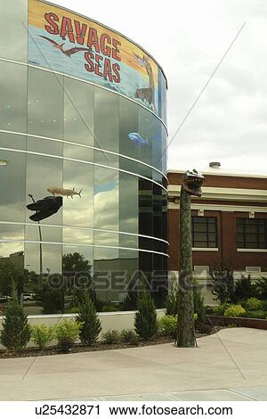 Stock Image -  Idaho Falls, ID, Idaho, The Museum of Idaho. Fotosearch