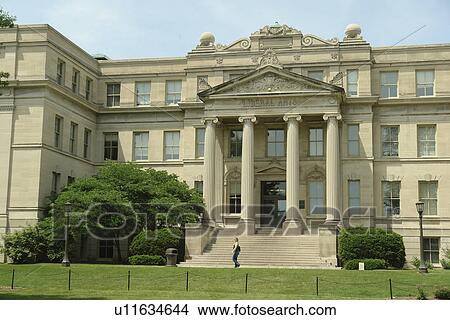 Picture -  Iowa City, IA, Iowa, University of Iowa, Schaeffer Hall, Liberal Arts College. Fotosearch