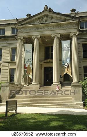 Stock Image -  Iowa City, IA, Iowa, University of Iowa Museum of Natural History. Fotosearch