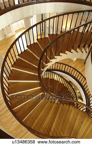 Iowa City, IA, Old Capitol building, National Historic Landmark, University of Iowa, reverse spiral staircase View Large Photo Image Stock Photo - Iowa City, IA, Old Capitol building, National Historic Landmark, University of Iowa, reverse spiral staircase. Fotosearch