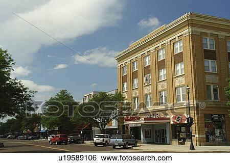 Stock Photograph -  Kearney, NE, Nebraska, downtown. Fotosearch