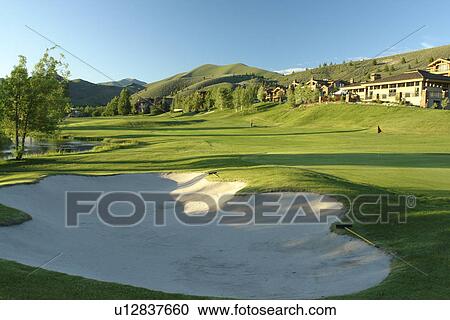 Ketchum, Sun Valley, ID, Idaho, Bigwood Golf Course, sand trap View Large Photo Image Stock Image - Ketchum, Sun Valley, ID, Idaho, Bigwood Golf Course, sand trap. Fotosearch