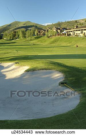 Ketchum, Sun Valley, ID, Idaho, Bigwood Golf Course, sand trap View Large Photo Image Stock Image - Ketchum, Sun Valley, ID, Idaho, Bigwood Golf Course, sand trap. Fotosearch