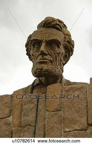 Laramie, WY, Wyoming, Abraham Lincoln Memorial Monument View Large Photo Image Picture - Laramie, WY, Wyoming, Abraham Lincoln Memorial Monument. Fotosearch