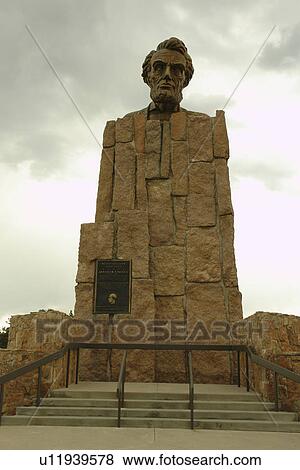 Laramie, WY, Wyoming, Abraham Lincoln Memorial Monument View Large Photo Image Stock Photo - Laramie, WY, Wyoming, Abraham Lincoln Memorial Monument. Fotosearch
