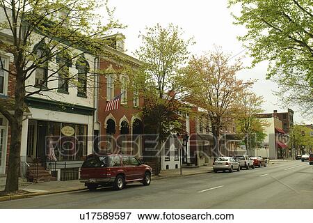 Stock Photo -  Lebanon, PA, Pennsylvania, Lebanon County, Downtown. Fotosearch