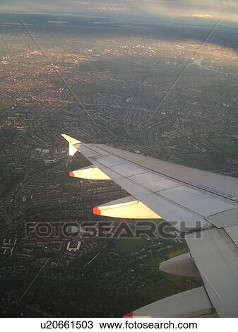 London, Great Britain, England, Europe, United Kingdom, aerial view of London, British Airways plane, airlines View Large Photo Image Stock Image - London, Great Britain, England, Europe, United Kingdom, aerial view of London, British Airways plane, airlines. Fotosearch