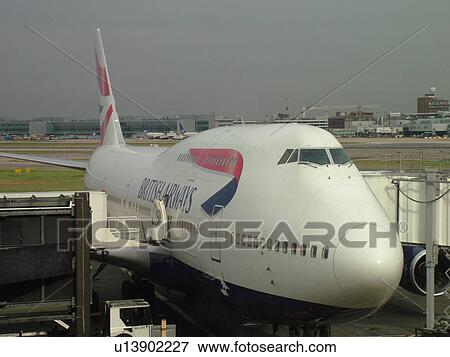 London, Great Britain, England, Europe, United Kingdom, Heathrow International Airport, airport terminal, gate, British Airways plane, airlines View Large Photo Image Stock Photo - London, Great Britain, England, Europe, United Kingdom, Heathrow International Airport, airport terminal, gate, British Airways plane, airlines. Fotosearch