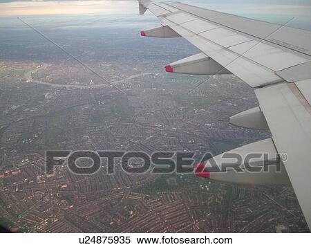 London, Great Britain, England, Europe, United Kingdom, aerial view of London, British Airways plane, airlines View Large Photo Image Stock Photography - London, Great Britain, England, Europe, United Kingdom, aerial view of London, British Airways plane, airlines. Fotosearch