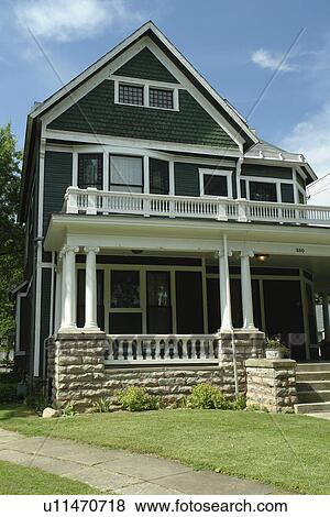 Stock Photo -  Marion, OH, Ohio, The President Harding House & Museum. Fotosearch