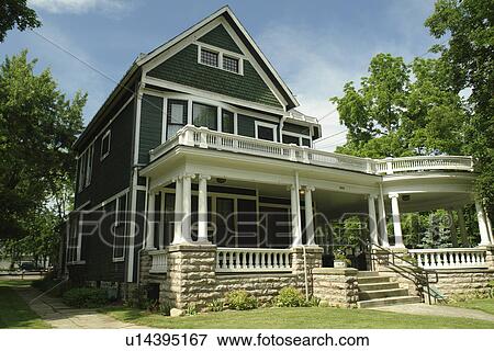 Stock Photo -  Marion, OH, Ohio, The President Harding House & Museum. Fotosearch