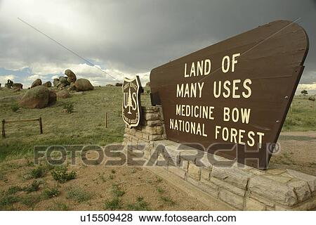 Medicine Bow National Forest, WY, Wyoming, Land of Many Uses View Large Photo Image Stock Photo - Medicine Bow National Forest, WY, Wyoming, Land of Many Uses. Fotosearch