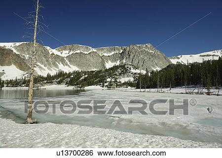 Medicine Bow National Forest, WY, Wyoming, Snowy Range Scenic Byway, Alpine Lake, Mirror Lake View Large Photo Image Stock Photograph - Medicine Bow National Forest, WY, Wyoming, Snowy Range Scenic Byway, Alpine Lake, Mirror Lake. Fotosearch