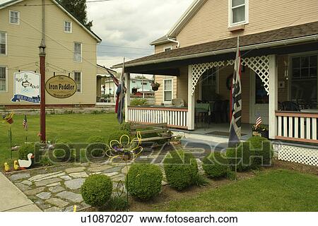 Myerstown, PA, Pennsylvania, Lebanon County, Kold Duck, Kafe and Deli, The Iron Peddler, Metalcrafts and Gifts View Large Photo Image Stock Photo - Myerstown, PA, Pennsylvania, Lebanon County, Kold Duck, Kafe and Deli, The Iron Peddler, Metalcrafts and Gifts. Fotosearch