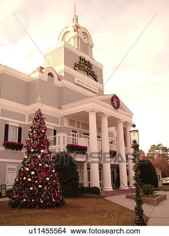 Myrtle Beach, SC, South Carolina, The Grand Strand, Dixie Stampede, Christmas tree, decorations View Large Photo Image Picture - Myrtle Beach, SC, South Carolina, The Grand Strand, Dixie Stampede, Christmas tree, decorations. Fotosearch