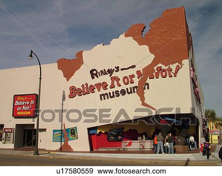 Stock Photo -  Myrtle Beach, SC, South Carolina, The Grand Strand, Ripley's Believe It Or Not Museum. Fotosearch