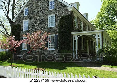 New Hope, PA, Pennsylvania, Bucks County, The Parry Mansion Museum View Large Photo Image Stock Photo - New Hope, PA, Pennsylvania, Bucks County, The Parry Mansion Museum. Fotosearch