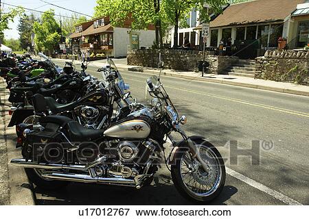 New Hope, PA, Pennsylvania, Bucks County, Historic Downtown, motorcycles View Large Photo Image Stock Photo - New Hope, PA, Pennsylvania, Bucks County, Historic Downtown, motorcycles. Fotosearch