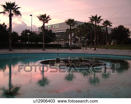 Orlando, FL, Florida, downtown, TD Waterhouse Centre, evening, Orlando Magic Basketball View Large Photo Image Stock Image - Orlando, FL, Florida, downtown, TD Waterhouse Centre, evening, Orlando Magic Basketball. Fotosearch