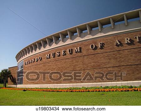 Picture -  Orlando, FL, Florida, Loch Haven Park, Orlando Museum of Art. Fotosearch