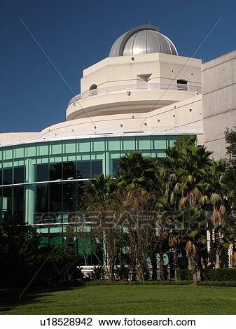 Stock Image -  Orlando, FL, Florida, Loch Haven Park, Orlando Science Center. Fotosearch